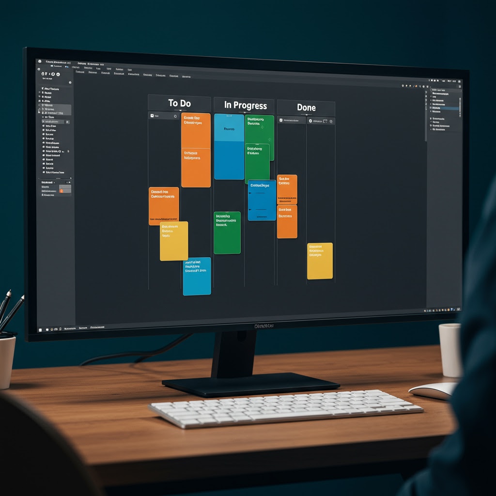 Agile project management board